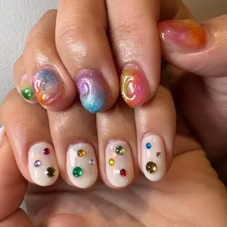 ネイル EARTH浦添店 村吉のネイルデザイン