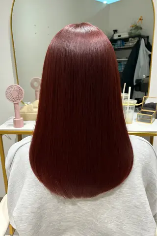 ミディアム The Apartment of Solon Citta 船橋609所属・髪質改善/縮毛矯正/ 美髪/個室/ハラのヘアスタイル