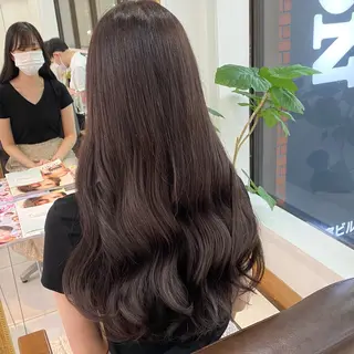 ロング カラー ヘアアレンジ 透明感カラー ai🫧🪞のヘアスタイル