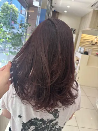 セミロング カラー 田野倉NEXT店 美髪ニストのヘアスタイル