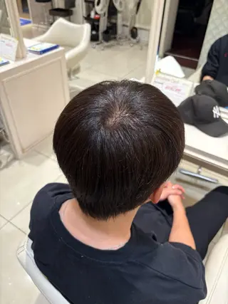 カラー メンズ 長崎 真子のヘアスタイル