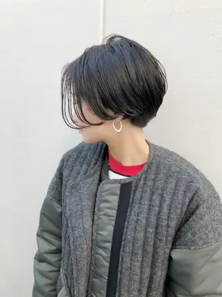 ショート カラー ノグチ ユウキ/ボブのヘアスタイル