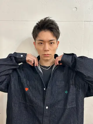 メンズ メンズ特化美容師 水野友貴のヘアスタイル