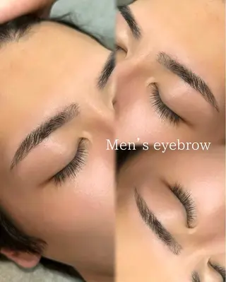 メンズ アイブロウ salonAiles 【エル】SASAMEのマツエク・マツパデザイン