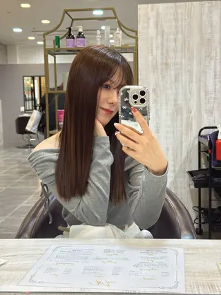 ロング 中山 賢人のヘアスタイル