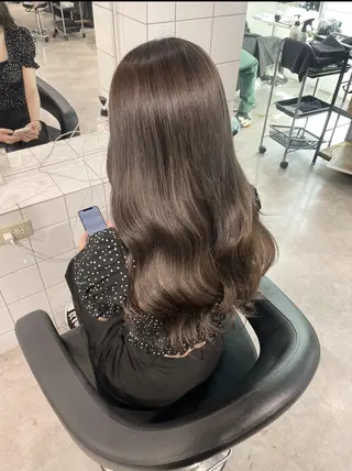 カラー 🤍透明感🤍 トレンドヘア🤍のヘアスタイル