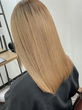 セミロング hair&make rite所属・木村 陽菜のヘアスタイル