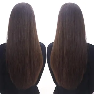 ロング パーマ ブリーチカラー/ 岩破瑞希のヘアスタイル