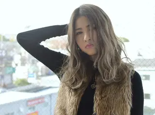 セミロング ロング カラー Roid 代表✨HIROのヘアスタイル