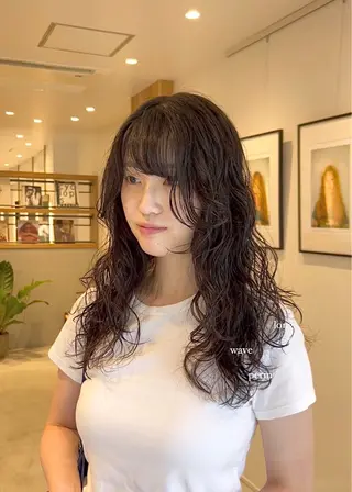 ロング パーマ/名古屋パーマ / コデラ ナナホのヘアスタイル