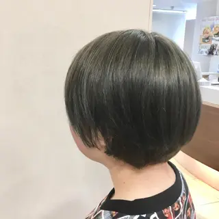 ショート カラー ヘアアレンジ 【Sweep】おじま のぞみのヘアスタイル