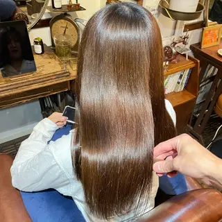 ロング 飯田 実歩(じっぽ)のヘアスタイル