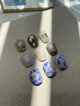 ネイル 草加ニュアンスネイル 🌚hersのネイルデザイン