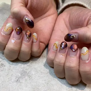 ネイル among アマン所属・lecoa_ kana／amongのネイルデザイン