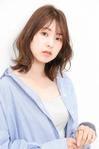 ミディアム 髪質改善/ 村上廉汰のヘアスタイル