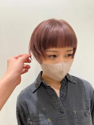 ショート M.SLASH AVEDA 自由が丘所属・🌱艶髪カラー🌱 Karinのヘアスタイル