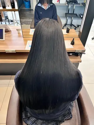 ロング 小野 湊来のヘアスタイル