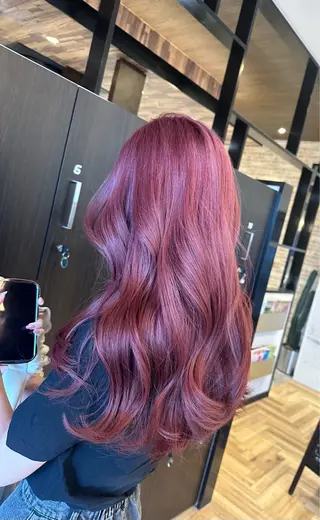 ロング arl 豊田店アシスタントのヘアスタイル