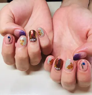 ネイル いちじゅう あおいのネイルデザイン