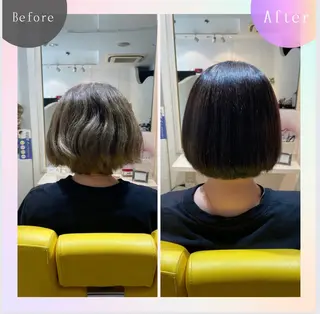 ミディアム 加納 和枝のヘアスタイル