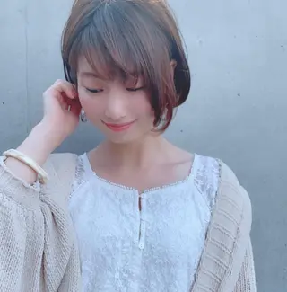 ショート 明るい白髪染め専門店兵庫駅前店所属・山口 一馬のヘアスタイル