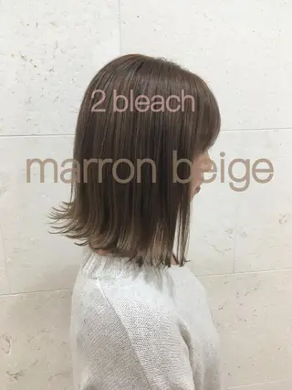 ミディアム カラー 斉藤 貴也のヘアスタイル