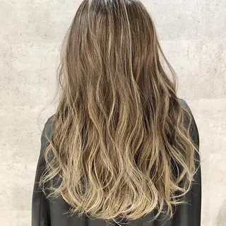 ロング カラー MiL所属・✨ハイトーン✨ 濱田知孝のヘアスタイル