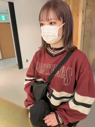 ミディアム カラー tension 【テンション】のヘアスタイル