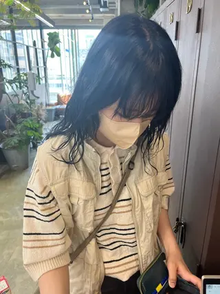 ロング カラー ナガノリノ /ボブ/ ベージュ/暖色のヘアスタイル