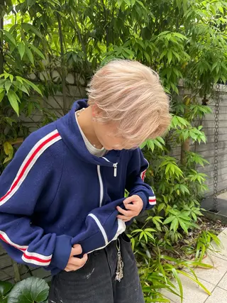 カラー Hank.所属・竹下 浩一のヘアスタイル