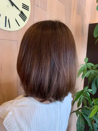 ミディアム Aya/四条烏丸/ インナーカラーのヘアスタイル