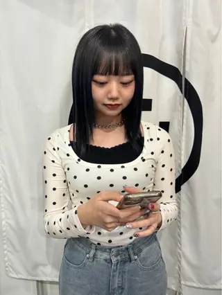 セミロング 亜海 /レディースパーマのヘアスタイル