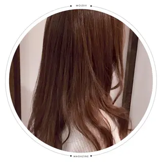 セミロング ロング カラー ✨縮毛矯正✨髪質改善 ナカシマ ユミのヘアスタイル