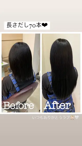 カラー すみす🎀ヘアメ/ 艶カラー/エクステのヘアスタイル