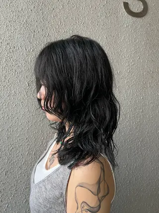 セミロング パーマ 🦄🦄🦄西浜 宗🦄🦄🦄のヘアスタイル