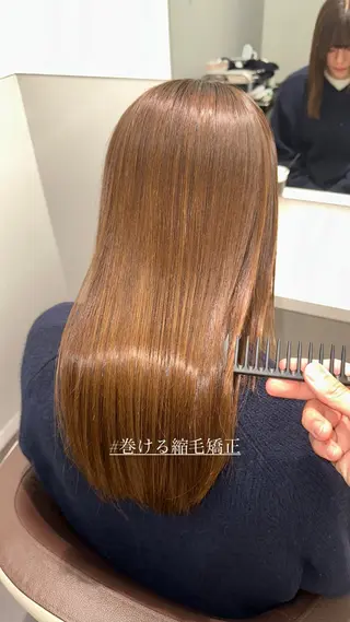 セミロング Wisteria所属・美髪特化✨ 伊織✨縮毛矯正✨のヘアスタイル