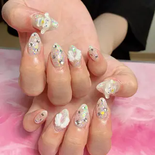 ミディアム hs nail salonのネイルデザイン