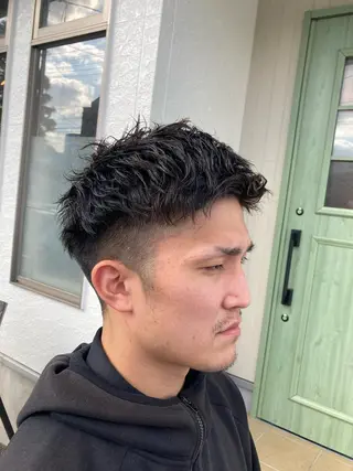 パーマ メンズ パーマが得意な【最高 悠斗】のヘアスタイル