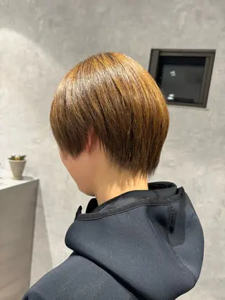 ショート HEDI所属・茨木 まひろのヘアスタイル