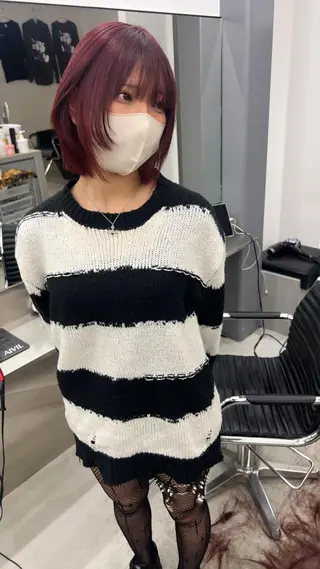 ショート カラー 艶髪／髪質改善🌱 市川ひなたのヘアスタイル