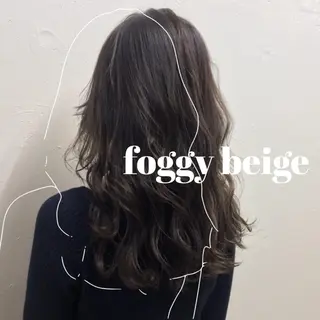 セミロング カラー ヘアアレンジ 赤味消し.髪質改善 🌿𝘠𝘜𝘙𝘐のヘアスタイル