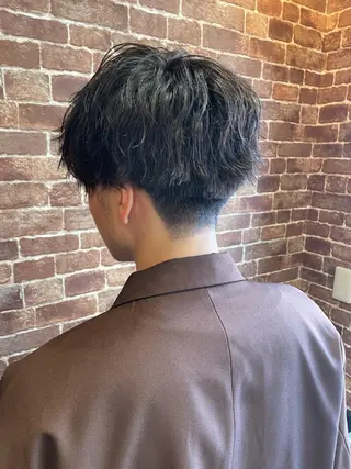 メンズ 韓国カット/透明感 Re.Labo岡本のヘアスタイル