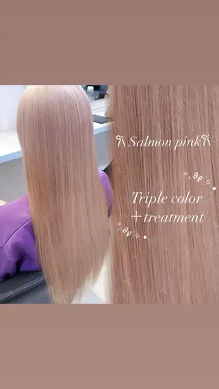 ロング Colore【コローレ】所属・‎🤍透明感カラー‎ ‎🤍chiiのヘアスタイル