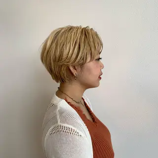 ショート カラー 追立 優稀のヘアスタイル