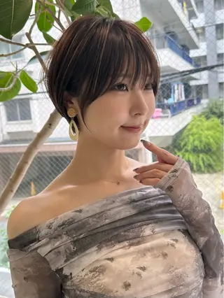 ショート 可愛いショートカット 後藤健一のヘアスタイル