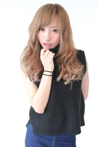 ロング 河野 薫のヘアスタイル