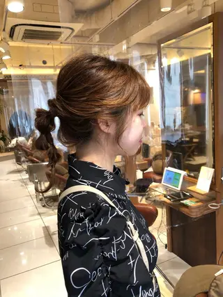 ヘアアレンジ 【ディレクター 🧸🤍田澤　唯那】のヘアスタイル