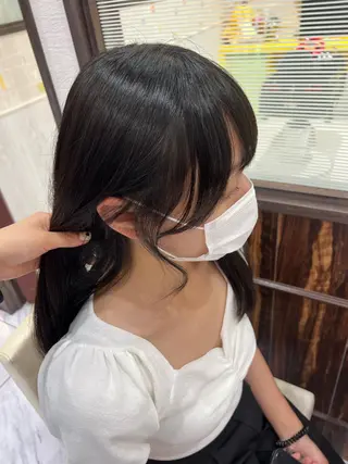 ロング 立川🫧似合わせ 艶髪✨あんどうゆうかのヘアスタイル