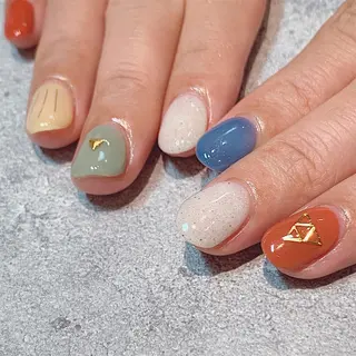 ネイル LUKE所属・もとまつ さちこのネイルデザイン