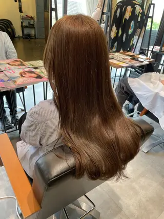 ロング SALOWIN渋谷caldo店B1所属・岐津公太 メンズ縮毛矯正のプロのヘアスタイル